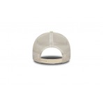 New Era New York Yankees MLB Outline Cream 9FORTY E-Frame Trucker Καπέλο Snapback Εκρού, Πορτοκαλί