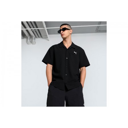 Puma Wardrose Essentials Πουκάμισο Κοντομάνικο Ανδρικό 