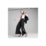 Puma Wardrobe Essentials Low Rise Γυναικείο Παντελόνι Φόρμας Μαύρο