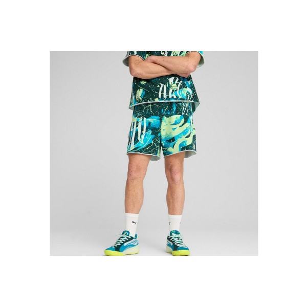 Puma Hoop Dreamz Ii Βερμούδα Μπασκετική Ανδρική (630505 01)