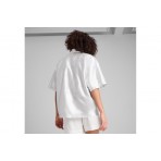 Puma Jer-She Baseball-Inspired Πουκάμισο Κοντομάνικο Γυναικείο (630799 01)
