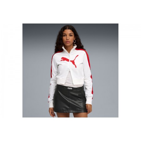 Puma Future Archive T7 Slim Cropped Γυναικεία Πολυεστερική Ζακέτα