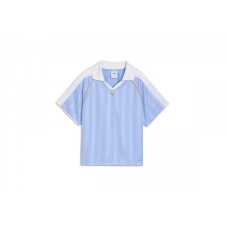 Puma T7 Relaxed Football Jersey V-Neck T-Shirt Γυναικείο 