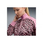 Puma T7 Leo Luxe All-Over Print Ζακέτα Βαμβακερή Γυναικεία (632342 65)