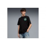 Puma Sunset Drive Ανδρικό Κοντομάνικο T-Shirt Μαύρο