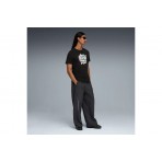 Puma Graphic Ανδρικό Κοντομάνικο T-Shirt Μαύρο