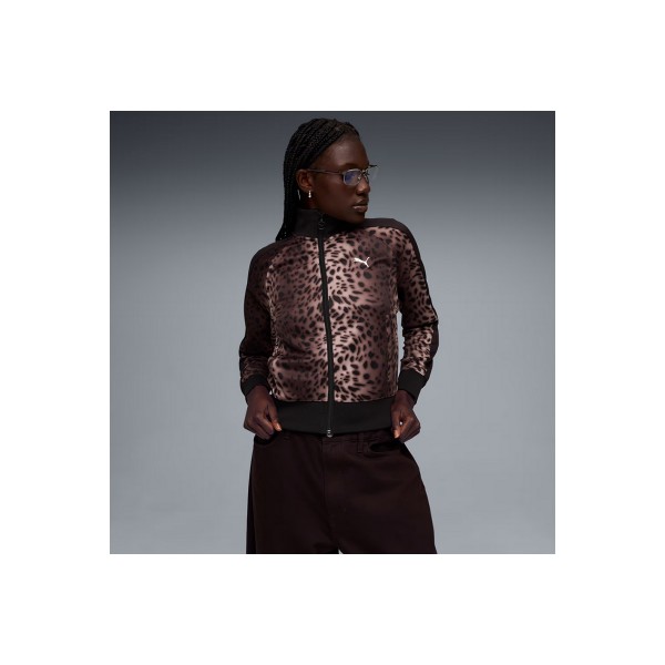 Puma T7 Leo Luxe Ζακέτα Πολυεστερική Γυναικεία (634563 01)