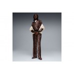 Puma T7 Leo Luxe Γυναικείο Παντελόνι Φόρμας Καφέ, Μαύρο