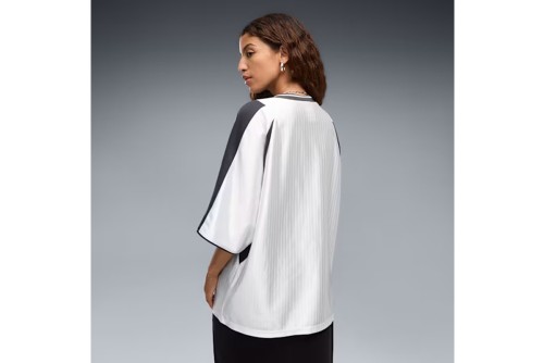 Puma T7 Oversized Football Jersey T-Shirt Γυναικείο (636622 02)