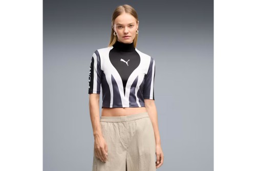 Puma Future Archive Moto Top Κοντομάνικο Γυναικείο (636678 01)
