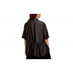 Puma T7 Oversized Ruffle Κοντομάνικη Ζακέτα Πολυεστερική Γυναικεί (636885 01)