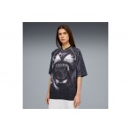 Puma Street Glam Relaxed Graphic Jersey T-Shirt Γυναικείο (637068 01)