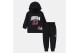 Jordan Jersey Pack Infants Βρεφικό Σετ Hoodie - Παντελόνι Φόρμας Μαύρο