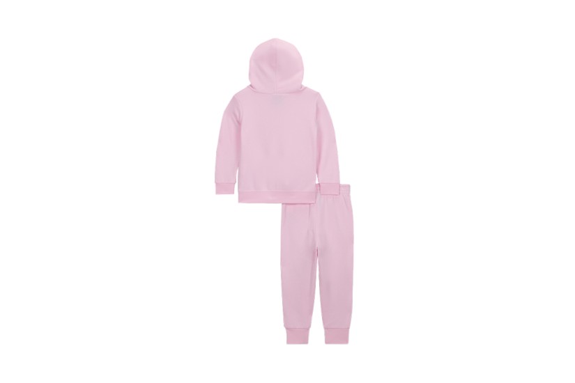 Jordan Jersey Pack Infants Βρεφικό Σετ Hoodie - Παντελόνι Φόρμας Ροζ
