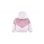 Nike Βρεφικό Μπουφάν με Κουκούλα Ροζ, Σάπιο Μήλο