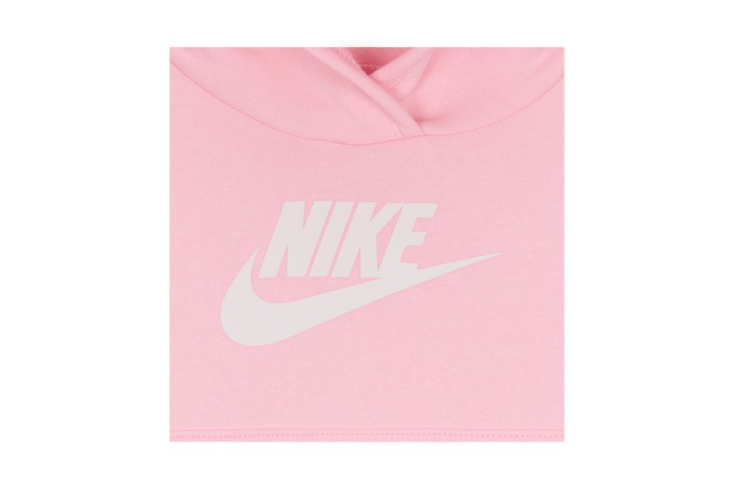 Nike Club Fleece Βρεφικό Σετ Hoodie - Παντελόνι Φόρμας Ροζ