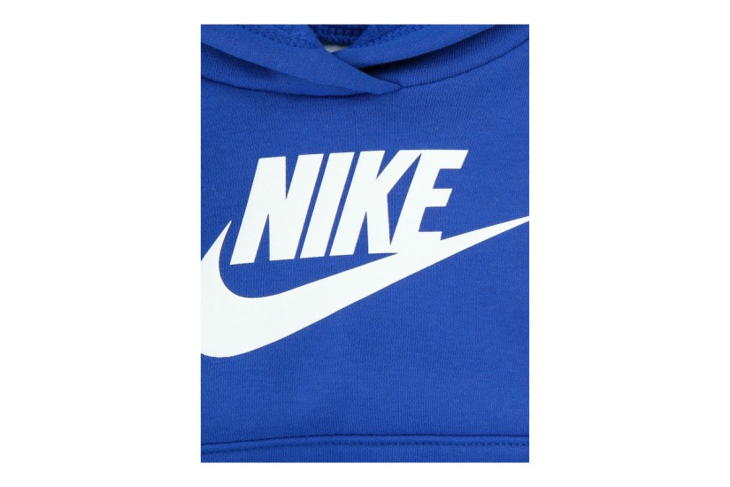 Nike Club Fleece Βρεφικό Σετ Hoodie - Παντελόνι Φόρμας Μπλε