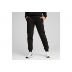Puma Essentials Γυναικείο Παντελόνι Φόρμας Μαύρο