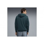 Puma Essentials Small No. 1 Logo Ανδρικό Φούτερ με Κουκούλα Κυπαρισσί