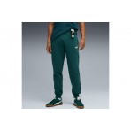 Puma Essentials No. 1 Logo Ανδρικό Παντελόνι Φόρμας Κυπαρισσί