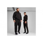 Puma Essentials No.1 Logo Ανδρικό Παντελόνι Φόρμας Μαύρο