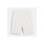 Puma Essentials 2 Color No 1 Logo Ανδρική Αθλητική Βερμούδα Λευκή