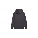 Puma Essentials 2 Colour Small No. 1 Logo Ανδρικό Φούτερ με Κουκούλα Ανθρακί