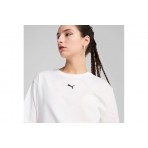 Puma Essentials Γυναικείο Κοντομάνικο T-Shirt Λευκό