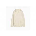 Puma Class Pinnacle Ανδρικό Φούτερ με Κουκούλα Εκρού