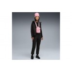 Puma Evostripe Γυναικεία Βαμβακερή Ζακέτα με Κουκούλα Μαύρη