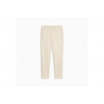 Puma Evostripe Γυναικείο Παντελόνι Φόρμας Εκρού