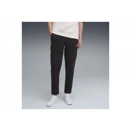 Puma Evostripe Ανδρικό Παντελόνι Φόρμας Μαύρο