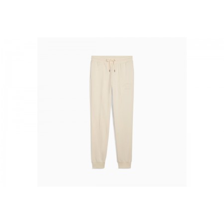 Puma Class Better Ανδρικό Παντελόνι Φόρμας Εκρού