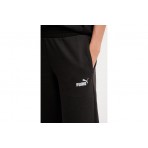 Puma Essentials Small No. 1 Logo Γυναικείο Παντελόνι Φόρμας Μαύρο