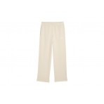Puma Essentials Small No. 1 Logo Γυναικείο Παντελόνι Φόρμας Εκρού