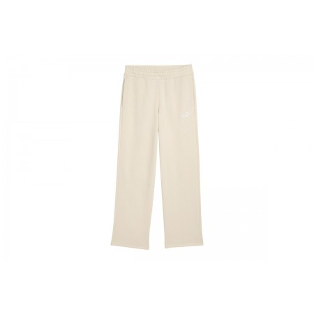 Puma Essentials Small No. 1 Logo Γυναικείο Παντελόνι Φόρμας Εκρού