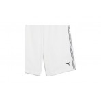 Puma Essentials Tape Ανδρική Αθλητική Βερμούδα Λευκή