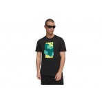 Puma Graphic Ανδρικό Κοντομάνικο T-Shirt Μαύρο