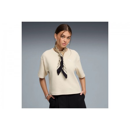 Puma Essentials Elevated Relaxed T-Shirt Γυναικείο 