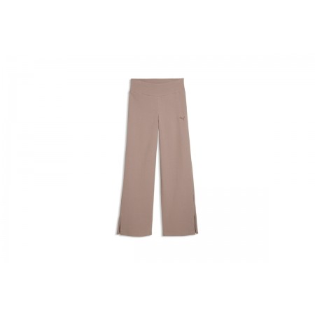 Puma Essentials Elevated High-Waist Γυναικείο Παντελόνι Φόρμας