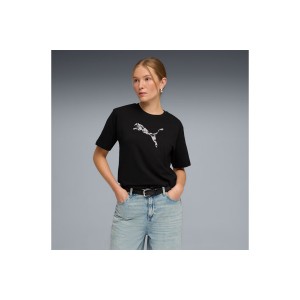 Puma Essentials Graphics Animal Relaxed T-Shirt Γυναικείο (691821 01)