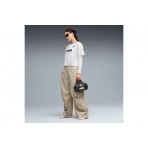 Puma Sport Relaxed Jersey Γυναικείο Κοντομάνικο T-Shirt Λευκό