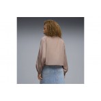 Puma Her Relaxed Woven Γυναικείο Ελαφρύ Μπουφάν Σάπιο Μήλο