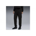 Puma Her High-Waist Γυναικείο Παντελόνι Φόρμας Μαύρο