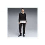 Puma Her High-Waist Γυναικείο Παντελόνι Φόρμας Μαύρο