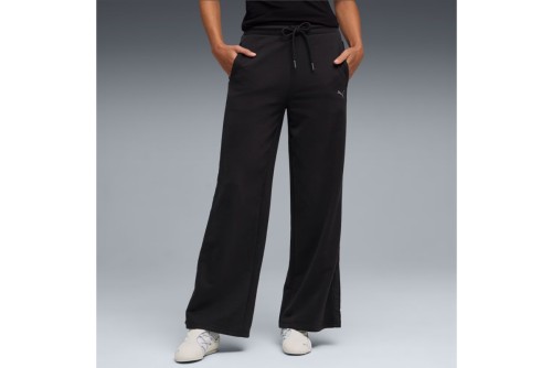 Puma Her High-Waist Wide-Leg Παντελόνι Φόρμας Γυναικείο (691889 01)