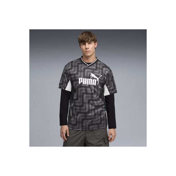 Puma Essentials Block Football Jersey T-Shirt Ανδρικό (692194 01)