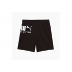 Puma Sport Graphic Ανδρικό Αθλητικό Σορτς Μαύρο