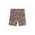 Puma Essentials Graphic Animal Print Παιδικό Κοντό Κολάν Σάπιο Μήλο, Μαύρο