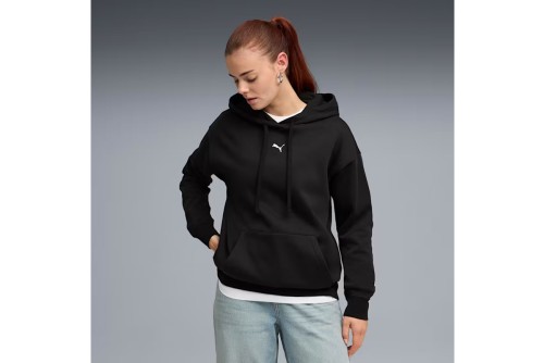 Puma Essentials Fleece Relaxed Hoodie Γυναικείο (692917 01)